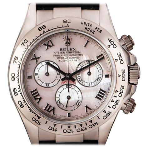 rolex daytona damen mit perlmutt|Rolex Cosmograph Daytona Uhr: 18 Karat Weißgold – .